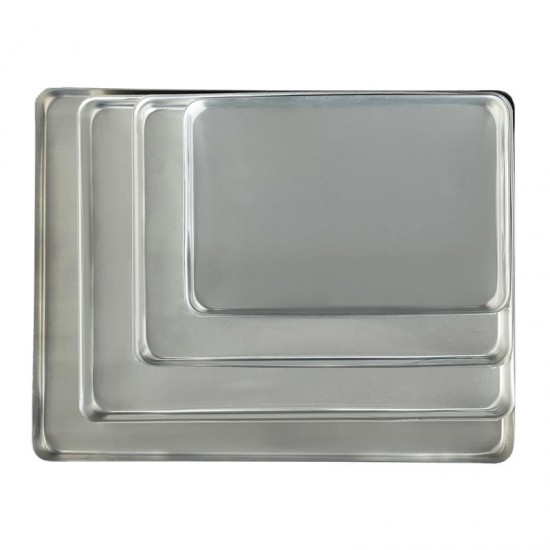 Almetal Alüminyum Pres Baskı Tepsi, 1.5 mm 40x60 cm